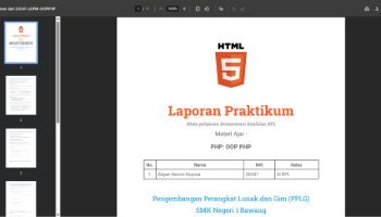 dokumentasi tugas OOP PHP inheritanche dan enkapsulasi