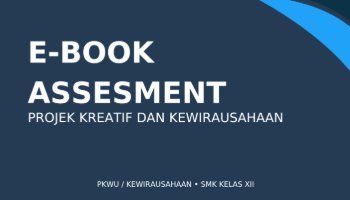 E-book Assesment Project Kreatif dan Kewirausahaan