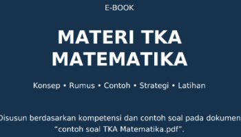 E Book Materi TKA Matematika