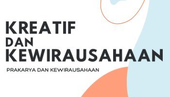 eBook Kreatif dan Kewirausahaan PKWU