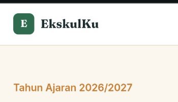 EskulKu | Sistem Registrasi Ekstrakurikuler Berbasis Web