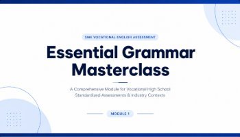 Essential English Grammar for SMK