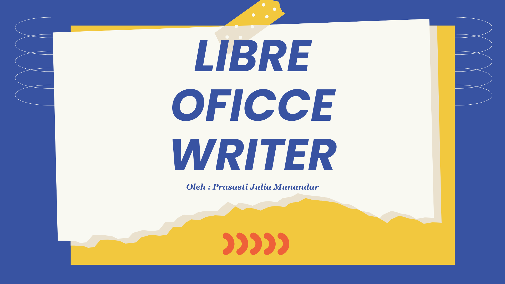 Libre Oficce Writer