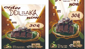 Flayer Promosi Jenang/Dodol Salak X PG