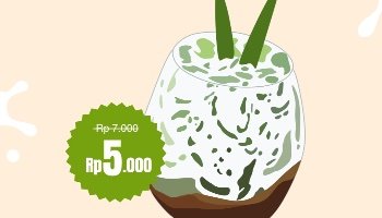 Flyer Dawet Ayu Mak Imah