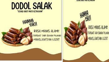 FLYER DODOL SALAK BY LUTHFAN
