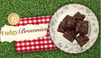 Flyer Fudgy Brownies Bites PKWU