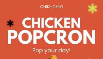 Flyer Produk Chiken Popcorn - Chiki Chiki