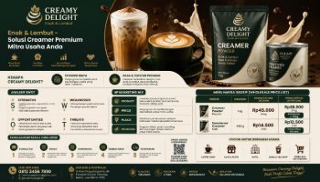 flyer usaha reseller bubuk creamer