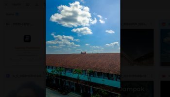Fotografi Dedikasi Pekerja Di Ketinggian