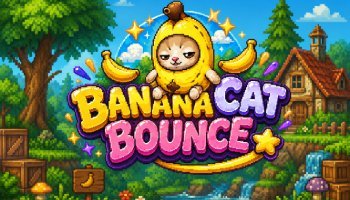 Game Banana Cat Bounce 2D