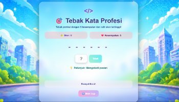 Game Tebak Profesi Seru Menyenangkan
