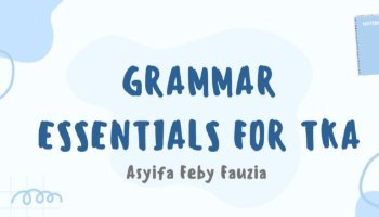 GRAMMAR ESSENTIALS ENGLISH FOR TKA