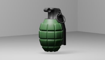 Granat Pin - 3D Model