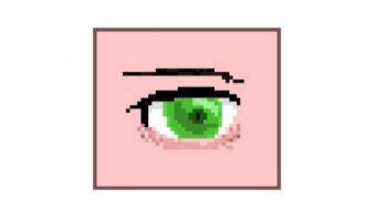 Green Eye [ Portofolio #2 • Pixel Art ]
