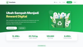 GreenCycle - Website Bank Sampah Digital