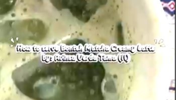 How to Serve Bonteh Matcha Creamy Latte
