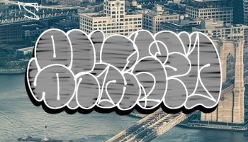 Ide Gambar Grafiti TrowUp "BLASED" #1