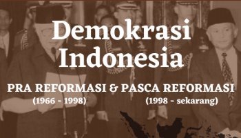 Infografis Demokrasi Indonesia