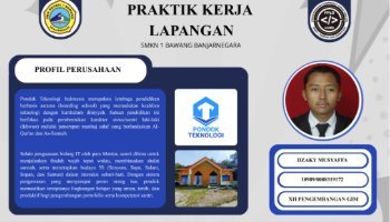 Infografis Praktik Kerja Lapangan By Pondok Teknologi