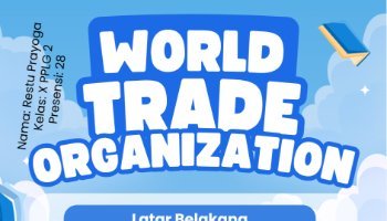 Infografis World Trade Organization Canva