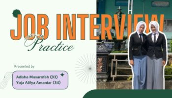 Job Interview Practice English Assignment