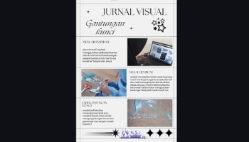 Jurnal visual P5 proses pembuatan gantungan kunci