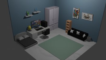 kamar impian 3D