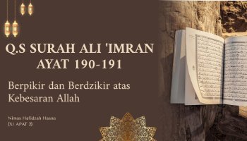 Kandungan surah Ali Imran ayat 190-191