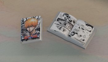 Karya 3D Model Manga Book