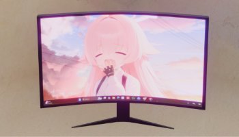 Karya 3D Model Monitor Simpel