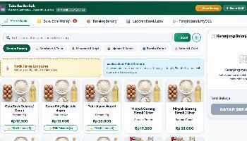 Kasir Toko Sembako tugas toko online