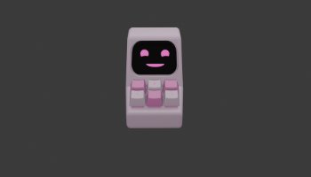 Keyboard Numpad Mini Layar 3D