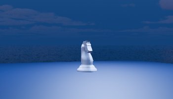 Kuda Putih - 3D Model