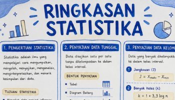 Kumpulan rumus materi Statistika Kelas XII