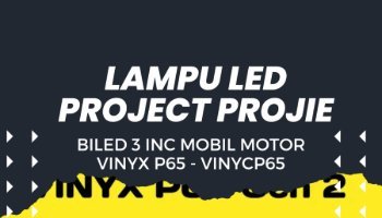 Lampu LED Project Projie
