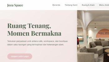Landing page-Jozza Space