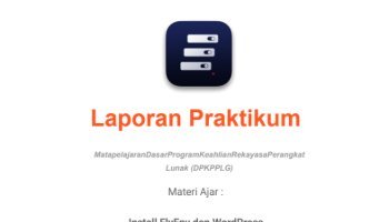 Laporan Instalasi FlyEnv dan Wordpress