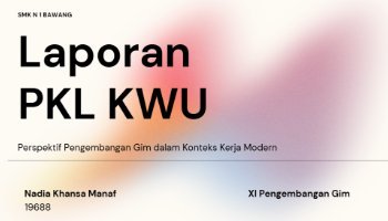 Laporan PKL KWU