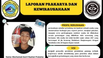 LAPORAN PRAKARYA DKEWIRAUSAHAAN