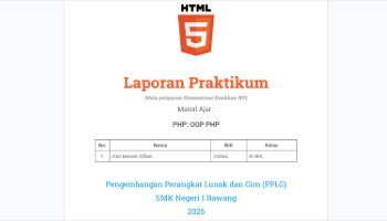 Laporan Praktikum LKPM- OOP PHP CRUD