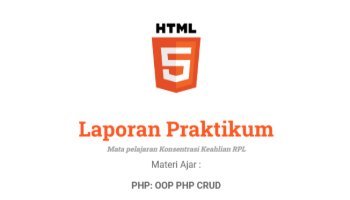 LAPORAN PRAKTIKUM MVC OOP & PHP