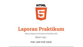 Laporan Praktikum -- OOP PHP CRUD