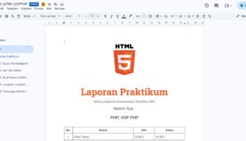 Laporan Praktikum Tugas OOP PHP