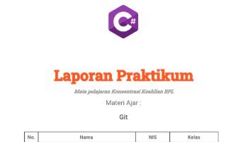-- Laporan Pratikum GIT --