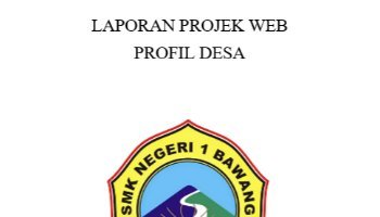 Laporan PSAT - Profil Web Desa
