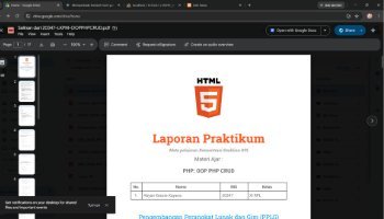 Laporan Tugas PHP OOP CRUD