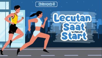 Lecutan Saat Start - Estafet
