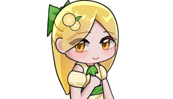 Lemon Inspired Chibi Art || Market Day Design