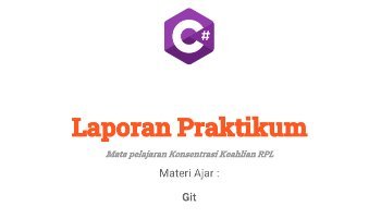 LKPD Git & Github RPL 1 || XI RPL